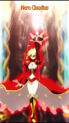 Red Saber Nero Claudius | Noble Phantasm | Fate Extra Last Encore #nero #fate #fgo