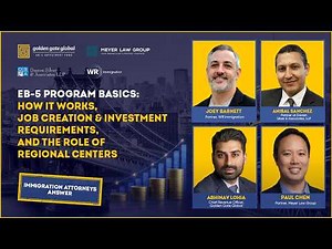 EB-5 Visa Explained: $800K Investment, Job Creation & Regional Center Benefits