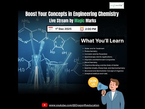 Boost Your Concepts in Engineering Chemistry | Live Stream by Magic Marks