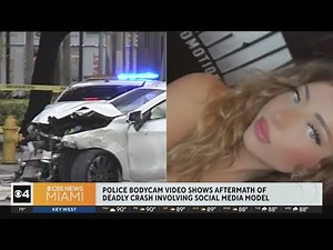 Bodycam video shows aftermath of deadly Miami crash involving social media model