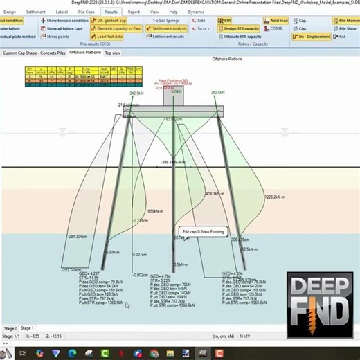 Master Deep Foundation Design with DeepFND (Piles, Groups, Rafts)
