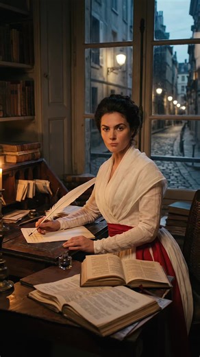 La femme qui a osé défier la Révolution Française ! ✍️🇫🇷 Pour le 8 mars, on oublie souvent que le combat pour l'égalité des droits ne date pas d'hier. En 1791, Olympe de Gouges a rédigé la