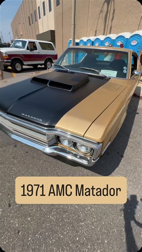 Motor City Car Culture on Instagram: "1971 AMC Matador with the “Machine Go” package and 360 V8 at @backtothebricks_official #amcmatador #amcmatadormachine #amcmatadormachinego"