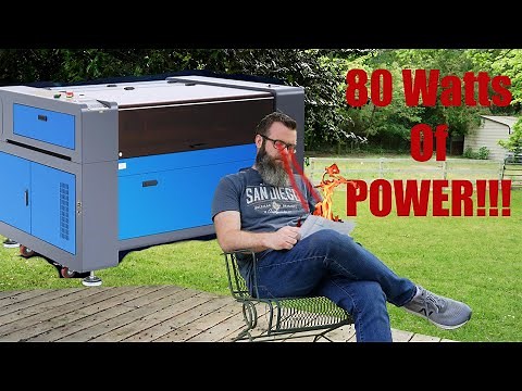 80 Watt Laser unboxing!!! OMTECH