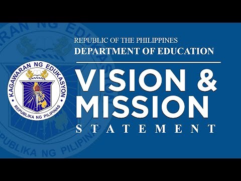 DepEd Vision and Mission Statement with Voiceover | Audio | Narration