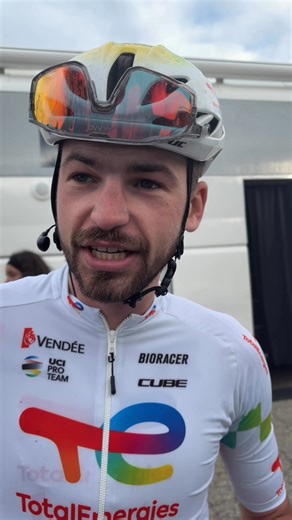 Le gardois Nicola Marcerou de la team Total Enegies, au service du collectif aujourd’hui pour l’autre gardois Alexandre Delettre, résume l’étape du jour entre Bessèges et Bessèges 🚴 il fait également le bilan à mi-parcours de cette édition 2026 de l’Étoile 🚵 | ObjectifGard