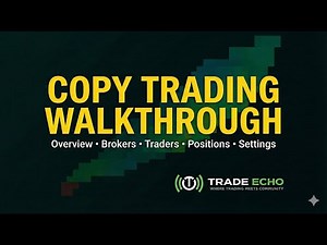 Trade Echo Copy Trading Quick walkthrough (mobile app)