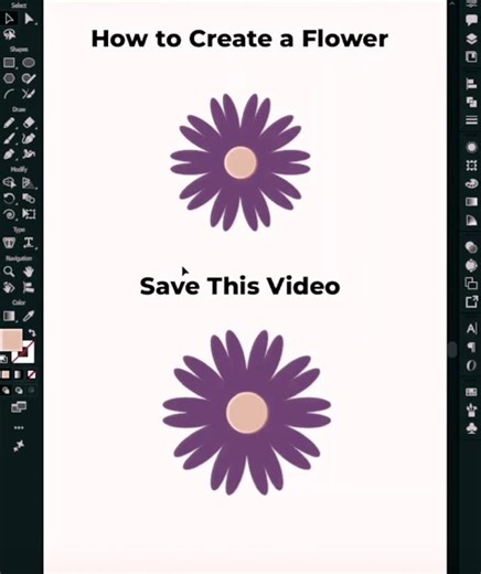 Create Stunning Flower Illustrations 🌸 | Easy to Pro in Adobe Illustrator