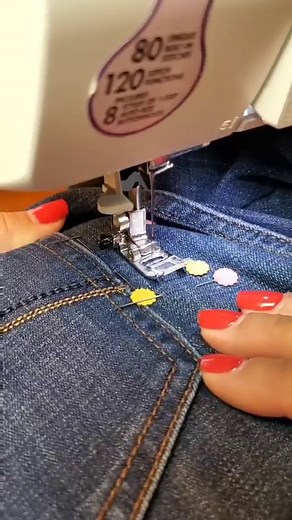 10K views · 1.3K reactions | How to fix a hole in your pants! #sew #sewing #mending | Sewing Parts Online | Facebook