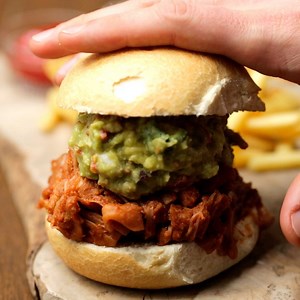 Slow Cooked BBQ Jackfruit Burger | Bosh