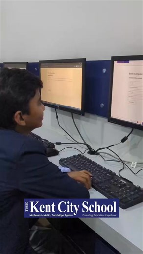 Class VI students exploring the future in our AI Lab 🤖💻 Hands-on learning, smart thinking, and confident young minds in action ✨ The Kent City School #TheKentCitySchool #AILab #ClassVI #FutureReadyStudents #SmartLearning #DigitalEducation #AIInSchool | The Kent City School