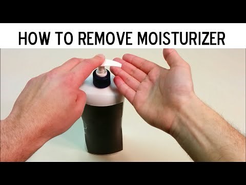 How To Remove Moisturizer From The End Of A Bottle
