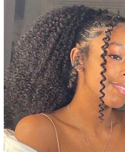 Ponytail court et frisé : Tuto complet