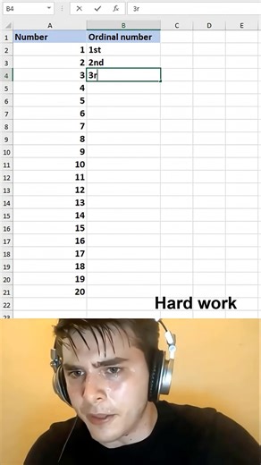 How to generate numbers quickly in excel⚡️ #excel #office #spreadsheet