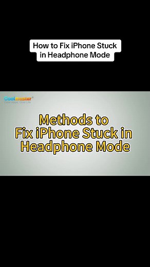 How to fix iPhone stuck in headphone mode #howto #fix #iphone #stuck #headphone #mode