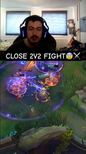 How Did We Win This 2v2? 😳💥 #rell #leagueoflegends #league