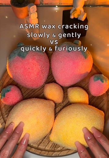 Which was your favorite? #asmr #asmrsounds #waxcracking #claycracking | ASMR Sounds