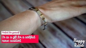 Watch CNA Bracelet Certified Nurse Assistant, CNA Gift on Amazon Live