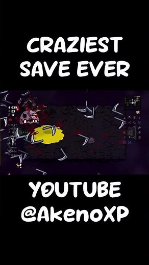 CRAZIEST. SAVE. EVER. | #gaming #funny #games #tboi #tboirepentance