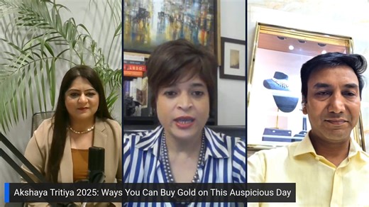 The auspicious occasion of Akshaya Tritiya, also known as Akha Teej or Akti, is being celebrated today. This is the time when people flock to jewellery stores to buy gold. It is believed that buying the precious metal on Akshaya Tritiya brings good luck and fortune and is also considered an auspicious day for new beginnings... NDTV's Sakshi Bajaj speaks to experts on ways they can buy gold this Akshaya Tritiya and what are the options for those who cannot afford gold at the moment. | NDTV