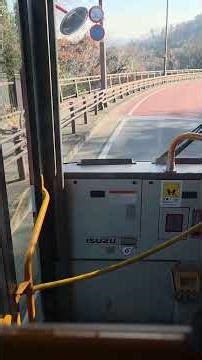 七曲峠(ななまがりとうげ)走行中