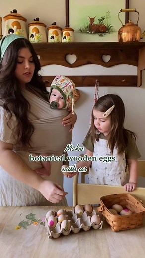 Spring Equinox Wooden Egg DIY Project