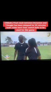 Imagine a final match of the biggest knockout cup being delayed for 30 minutes over a match ball dispute… | Blind Side Report