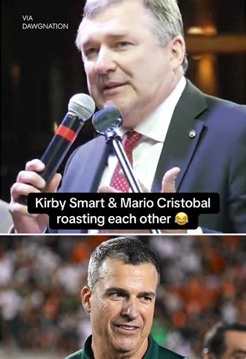 Kirby Smart and Mario Cristobal's Hilarious Banter