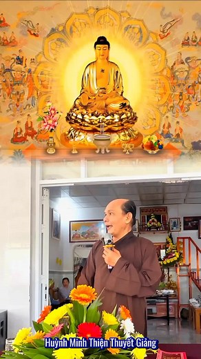 Spiritual Ceremony at a Colorful Altar