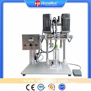[Hot Item] Hone Semi Auto Plastic Bottles Capping Tool 220V Electric Capper Bottle Cap Sealing Machine Hand Operated Price