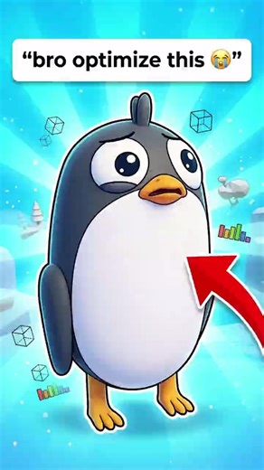Making my penguin game actually run better 🐧 #indiegame #gamedev
