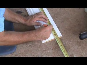 How to Cut Off Long Pieces of MDF Baseboard