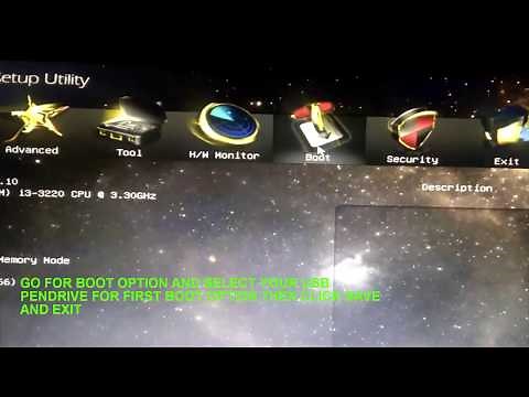 ASROCK MOTHERBOARD UEFI BIOS SETUP AND WINDOWS 10 INSTALLTION