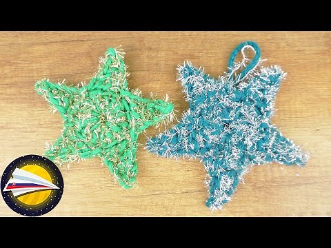 Háčkované vianočné ozdoby | Háčkovaná hviezda | Háčkovaná hviezdička návod | Vianočné háčkovanie