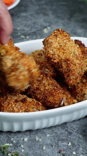 Crunchy, flavorful, and guilt-free! 🍗✨ Follow us for the ultimate breaded chicken wings made in the air fryer recipe. 😍🔥 Get ready to indulge in the perfect balance of crispy coating and tender, juicy meat. #chickenwings #airfryerrecipes #airfry