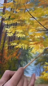The Autumn Forest Painting | MAY Art.