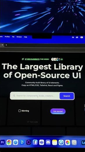 FREE open source UI elements for projects #productivity #webdevelopment #webdesign #uidesign