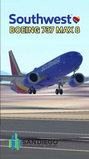 First Look at Southwest Airlines Boeing 737 Max 8 Takeoff From San Diego in Infinite Flight