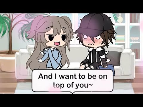 Pick up lines on my CRUSH!//Gacha life//got rejected🤧🥲