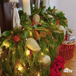 785K views · 11K reactions | Here's the secret to a magazine-worthy holiday mantel. | HGTV | Facebook