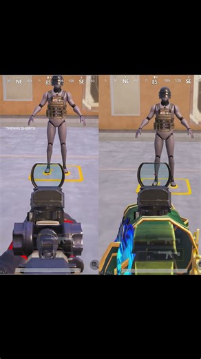 M416 vs SCAR-L DAMAGE TEST 😱