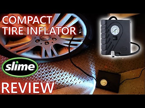 Great 12V Compact Tire Inflator for Your Car or Bike - Slime 40060 Review
