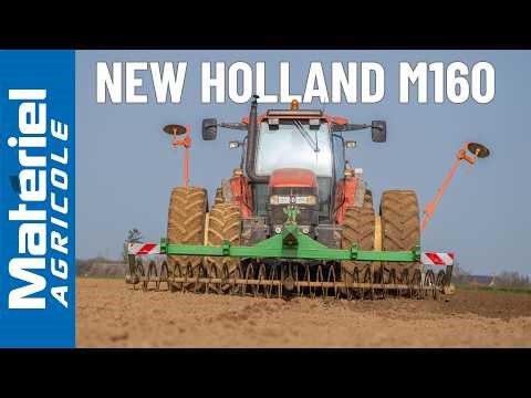 New Holland M160 Terracotta: 9,500 hours and still ready for sowing!