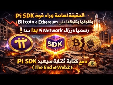 ألحقيقة الصادمة وراء قوة Pi SDK🚨 رسميًا: زلزال Pi Network بدأ💥 هل تتفوق فعلًا على Bitcoin وEthereum؟