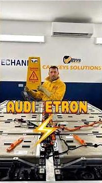 Brand New Audi e-Tron… Battery Opened! What Went Wrong? 🤯