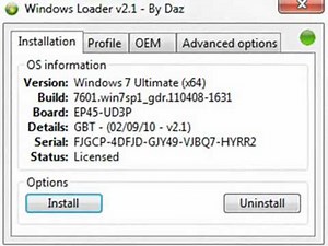 Windows 7 Loader v2.1 Full Download