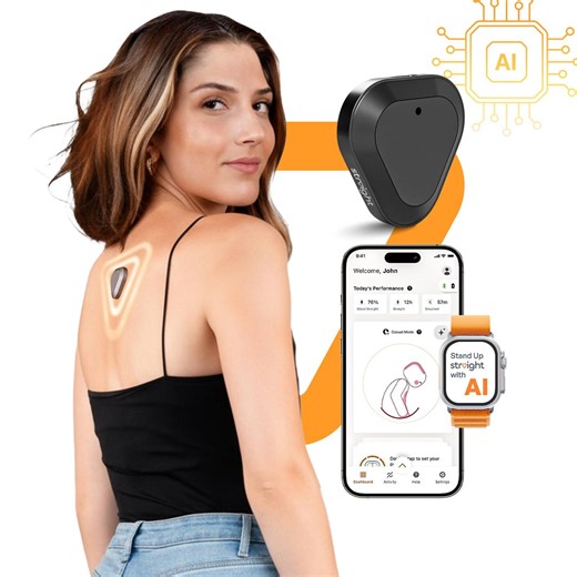 Smart Posture Corrector - AI Powered Trainer with App