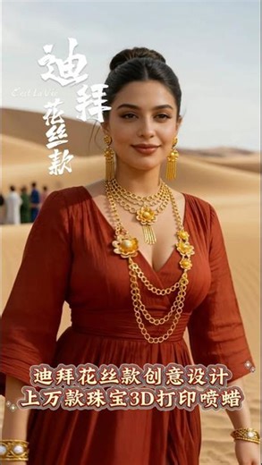 ✨谁拒这蜡线花丝饰啊？织纹糯软像浸蜜的纱，花簇缀亮甜晃颈腕，逛超市吸睛、聚会炸场、下午茶柔，是把暖光焊穿搭的神器✨！