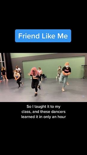 Friend Like Me Dance Tutorial | Disney Choreography