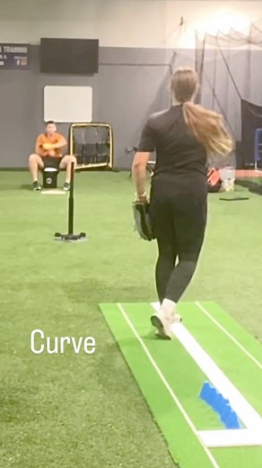 FUN FACT I would say that the majority of the strikeouts my girls get are from the back door curve It’s quickly becoming my new favorite pitch This is because when you throw it, it looks like it’s going to be a ball coming out of your hand, so the batter just stands there Then at the last second it breaks right over the corner of the plate The umpire calls strike 3 and the batter is just totally confused I taught all of my girls who throw curves to adjust for a back door curve as well and it has